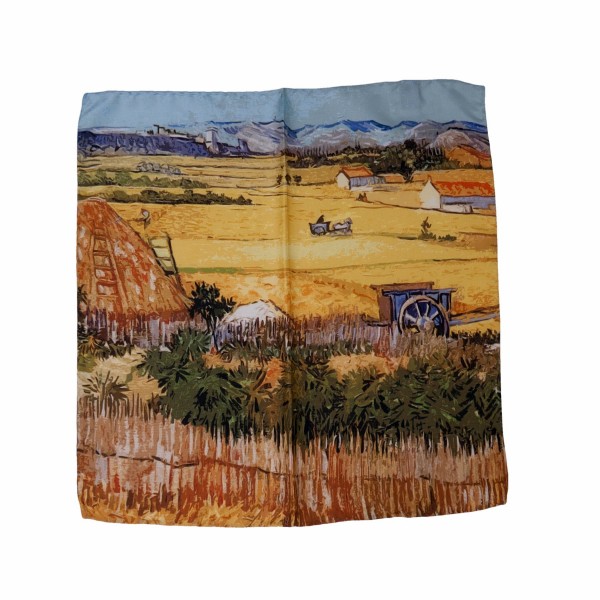 Pocketkerchief Van Gogh Landscape