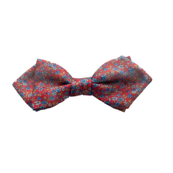 Ascot Bow Napoli Red Floral