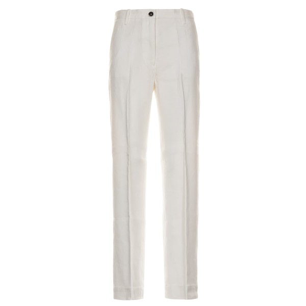 nine:inthe:morning Trousers Deep Off-White