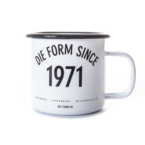 die form Enamel Mug Limited 1971 Edition