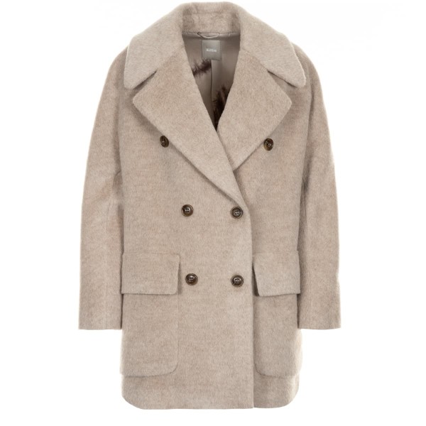 Kiltie S:R:L: Coat Alpaca- And Virgin Wool