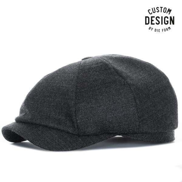 Wigens Newsboy Cap Anthracite