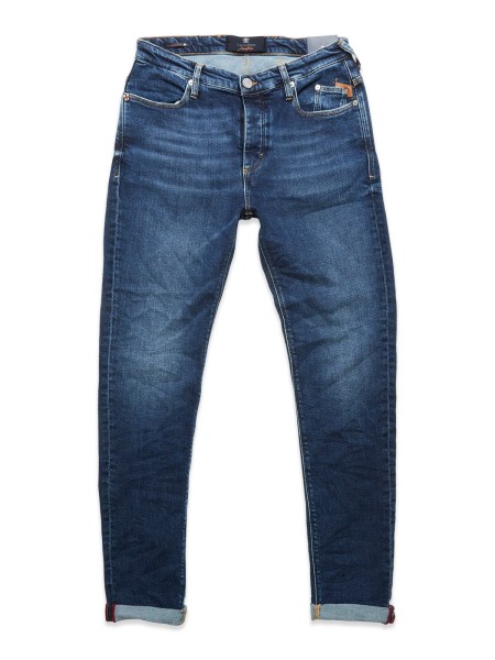 Blue de Gênes Repi Scan Used Jeans Mid Blue