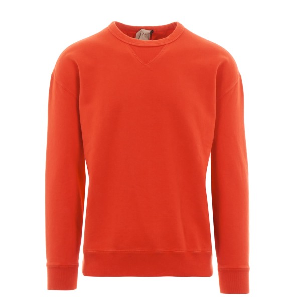 Ten C Crew Neck Sweater Orange