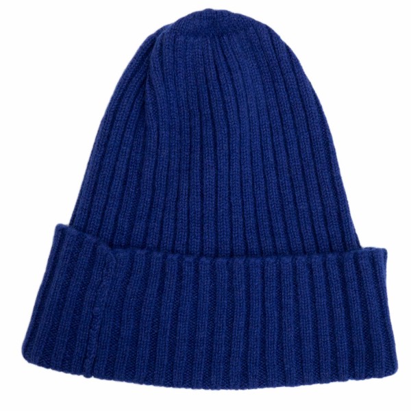 Stoltenberg knitted cap cashmere royal