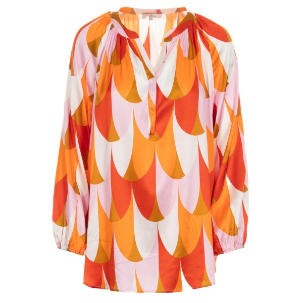 Charlotte Sparre silk blouse Selma Orange