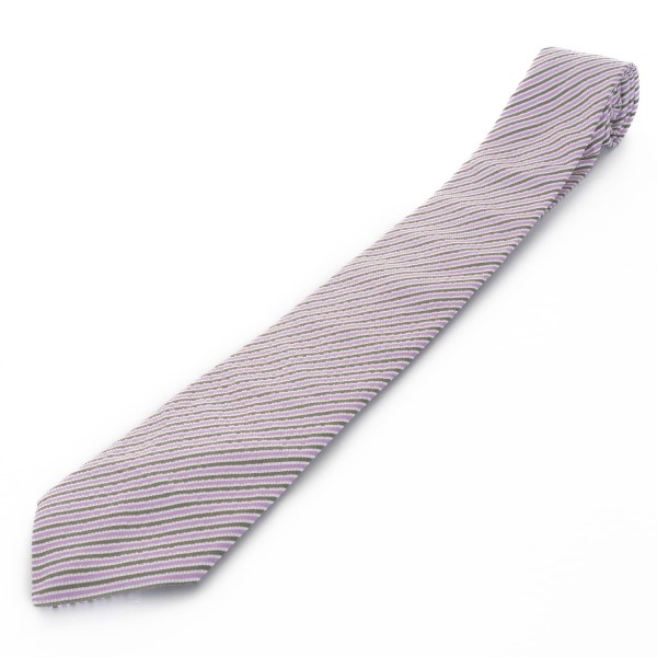 Blick Silk Necktie Eighty Pink Striped