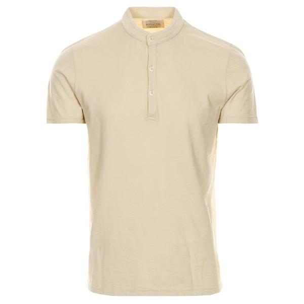 Bowery NYC T-Shirt Henley Sand