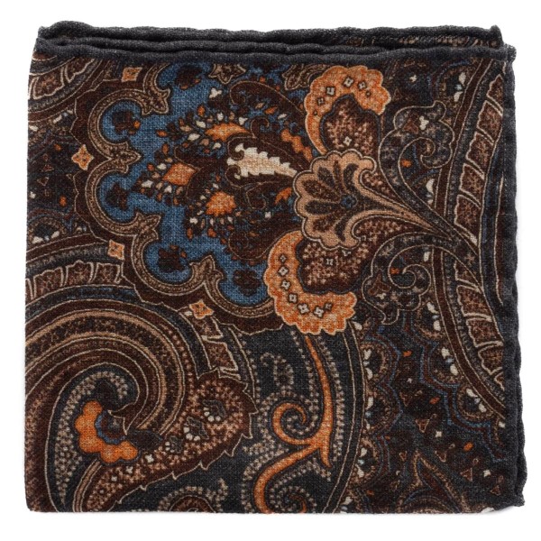 Hemley Brown Paisley Handkerchief