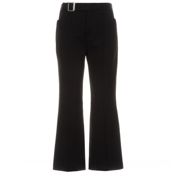 Liviana Conti Flared Trousers With Belt WN72