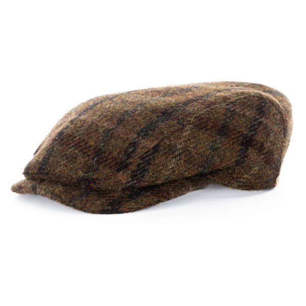 Wigens Ivy Cap Khaki Chequered with Earflaps