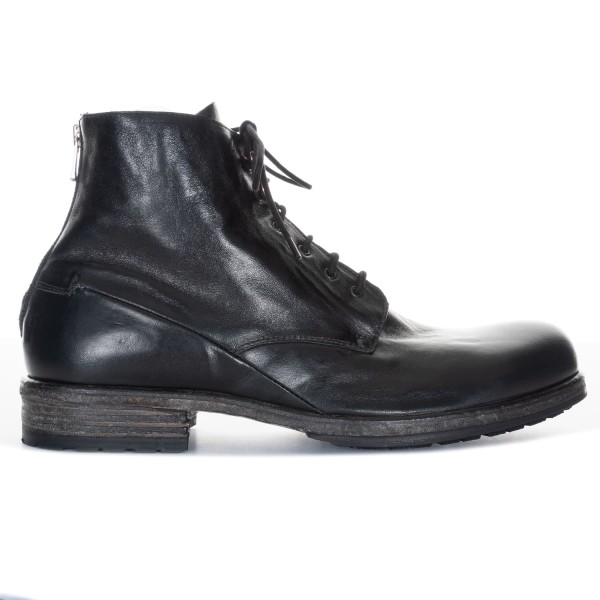 Shoto Boots 51886 Horse Leather Zipper Black