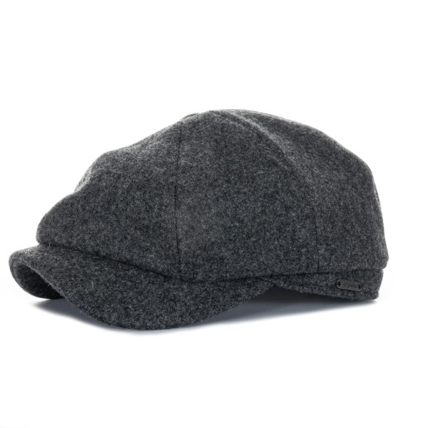 Wigens Newsboy Cap Grey Melange