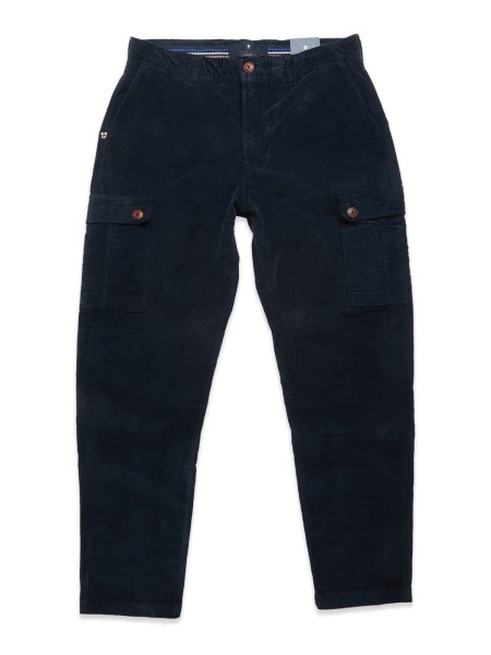 Blue de Gênes Albi Cord Cargo Dark Navy