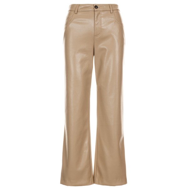 Liviana Conti Faux Leather Trousers