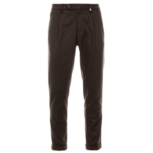 Myths Trousers Boiled Wool Brown