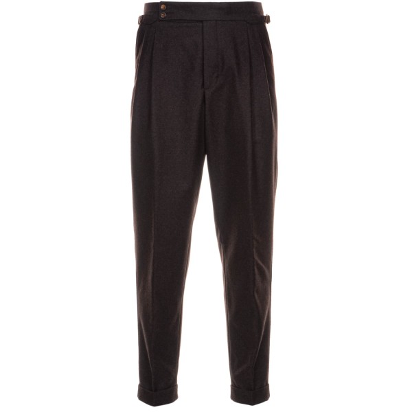 Borelio Trousers Roliver Wool Flannel