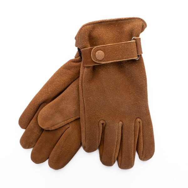TR Gloves Deerskin Suede Camel