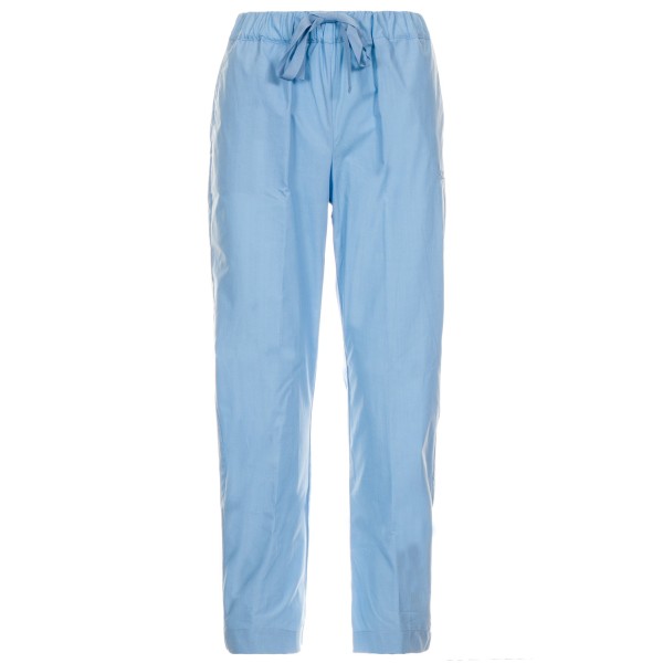 Semicouture Light Cotton Pants Blue