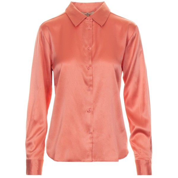 Charlotte Sparre Silk Blouse Just Shirt Apricot