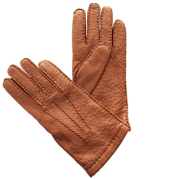 TR Gloves Peccary Cognac