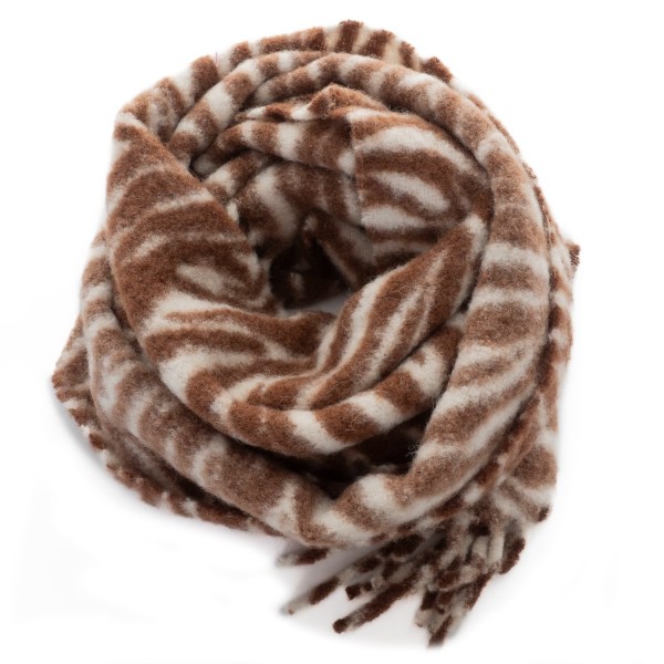 Altea scarf zebra pattern