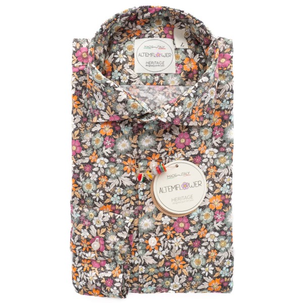 Altemflower Hemd Positano Floral Bunt