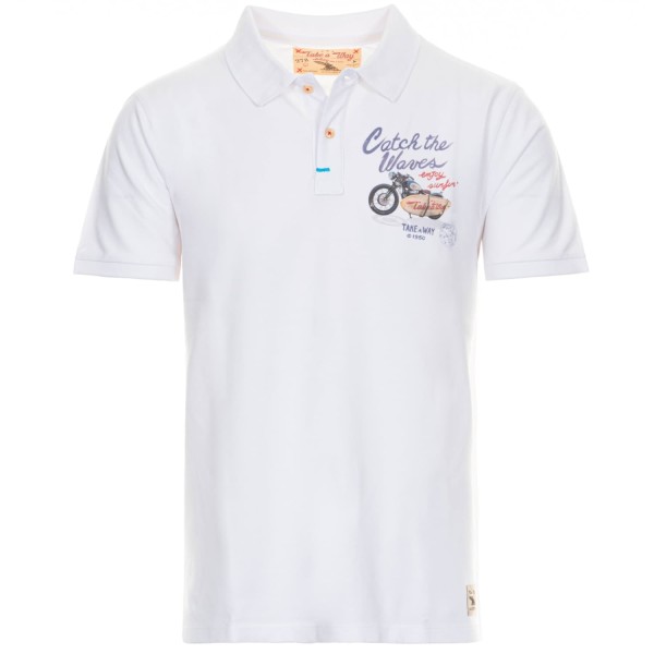 Take a Way Poloshirt Catch the Waves