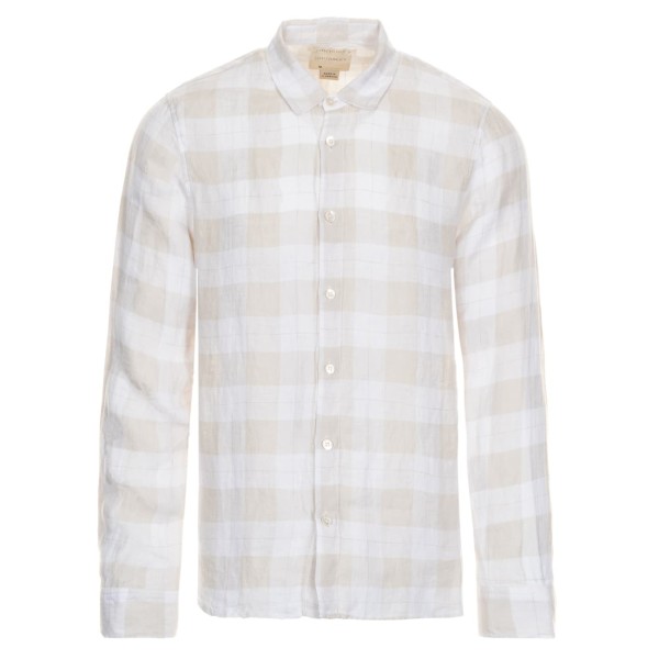 Crossley Chequered linen shirt jisonr3