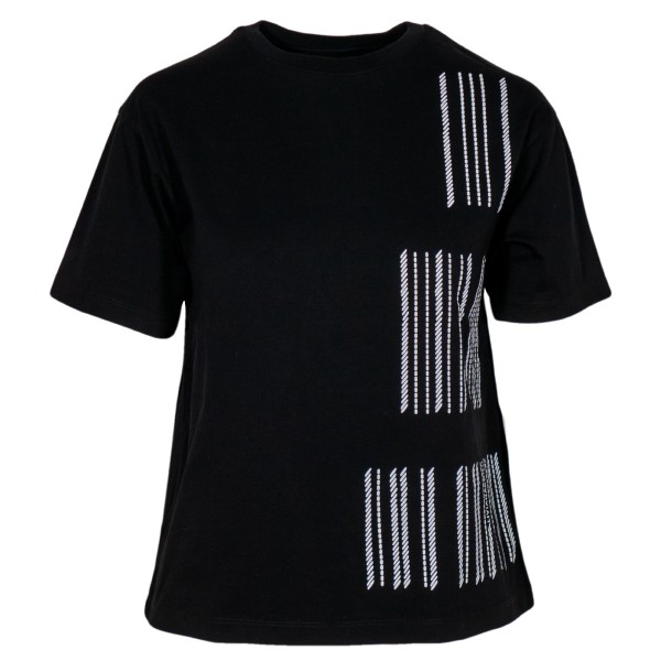 Liviana Conti schwarzes T-Shirt mit Print