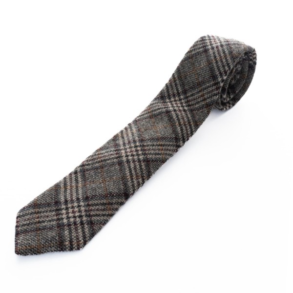 Wigens Tweed Krawatte 400888 Kariert