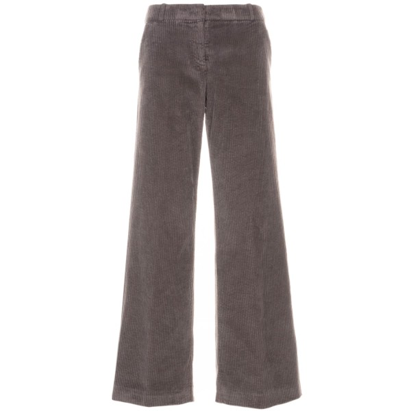 Kiltie Trousers Andrea Corduroy Taupe