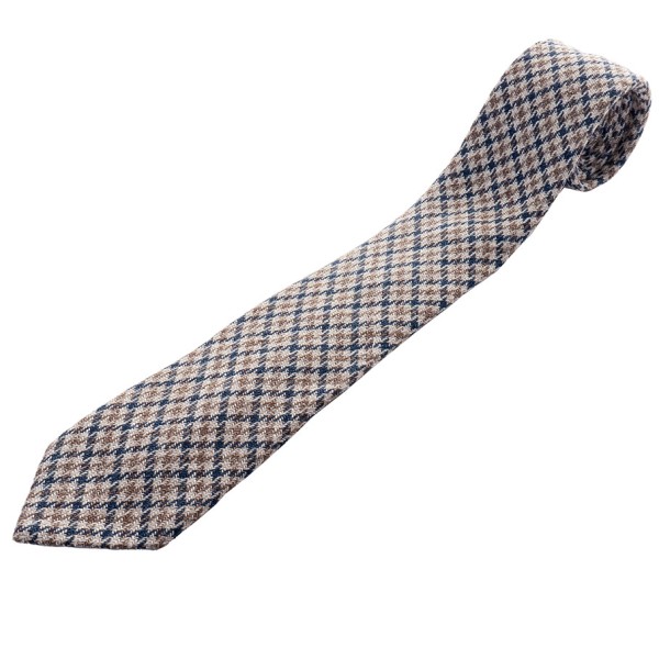 Altea Krawatte Braun Gemustert