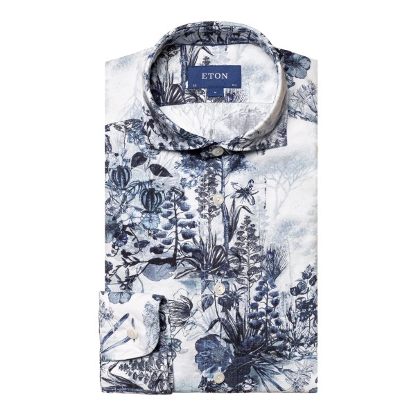 Eton Shirt Flower Print