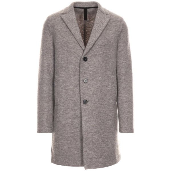 Harris Wharf Short Coat Grey