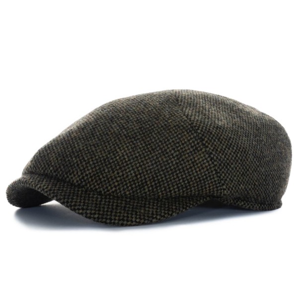 Wigens Newsboy Slim Cap Wolle Donegal