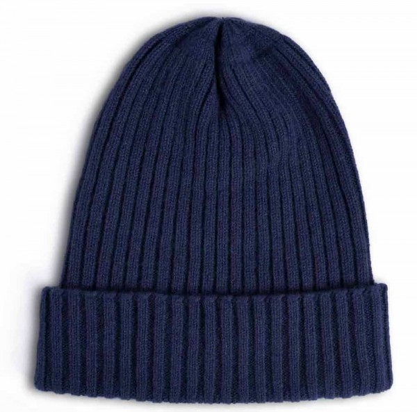 Stoltenberg knitted cap cashmere navy