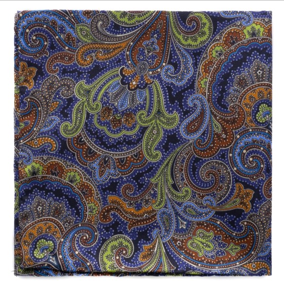 die form Einstecktuch Paisley