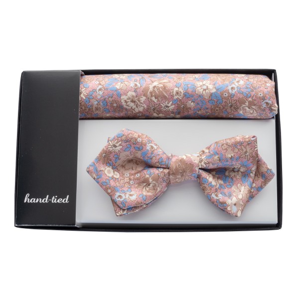 Hemley Bow & Kerchief Set Floral