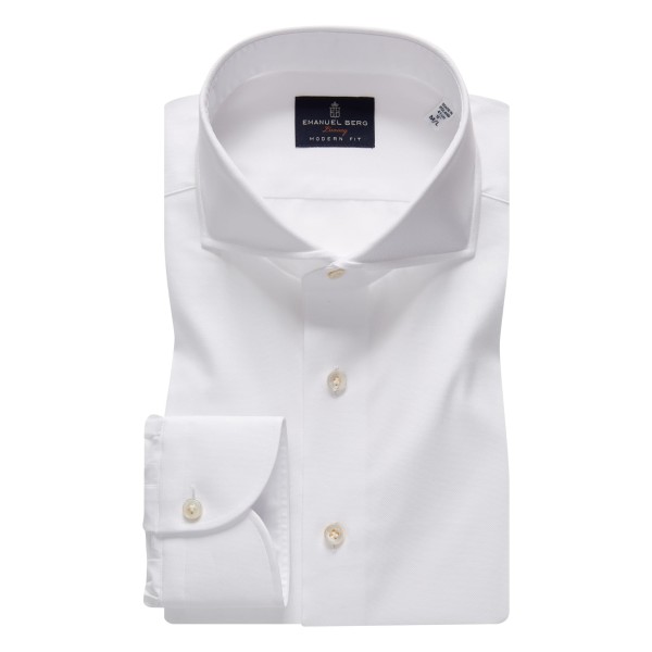 Emanuel Berg Premium Luxury Modern Fit Oxford Hemd